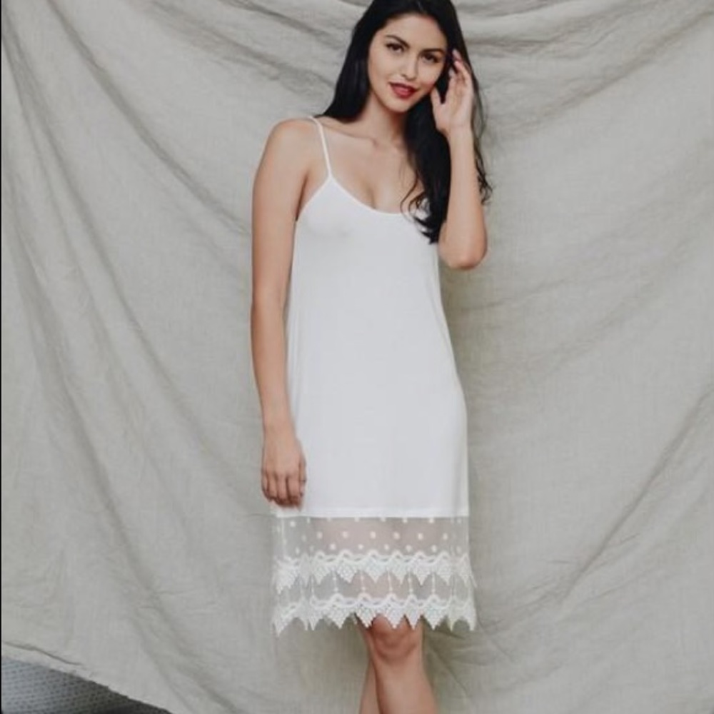 Charlotte Lace Slip Dress